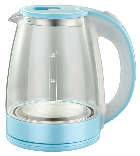  Чайник электрический Maxtronic 1,8л MAX-206 стекло 92627/79438