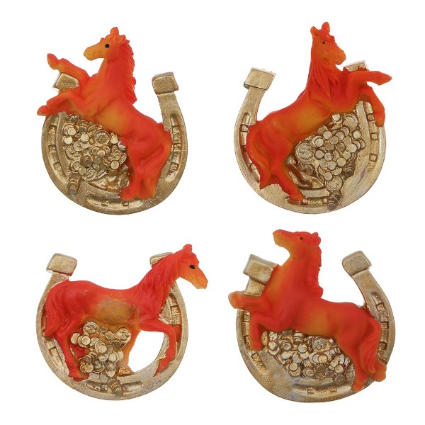  Магнит Сноу Бум Лошадка с подковой 705-032