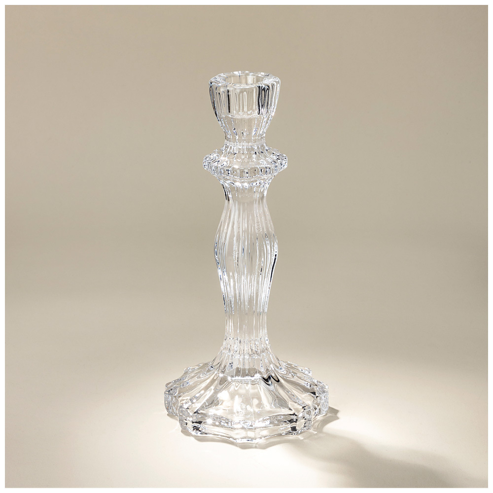  Подсвечник 10х10х20,3см Ice  355-370