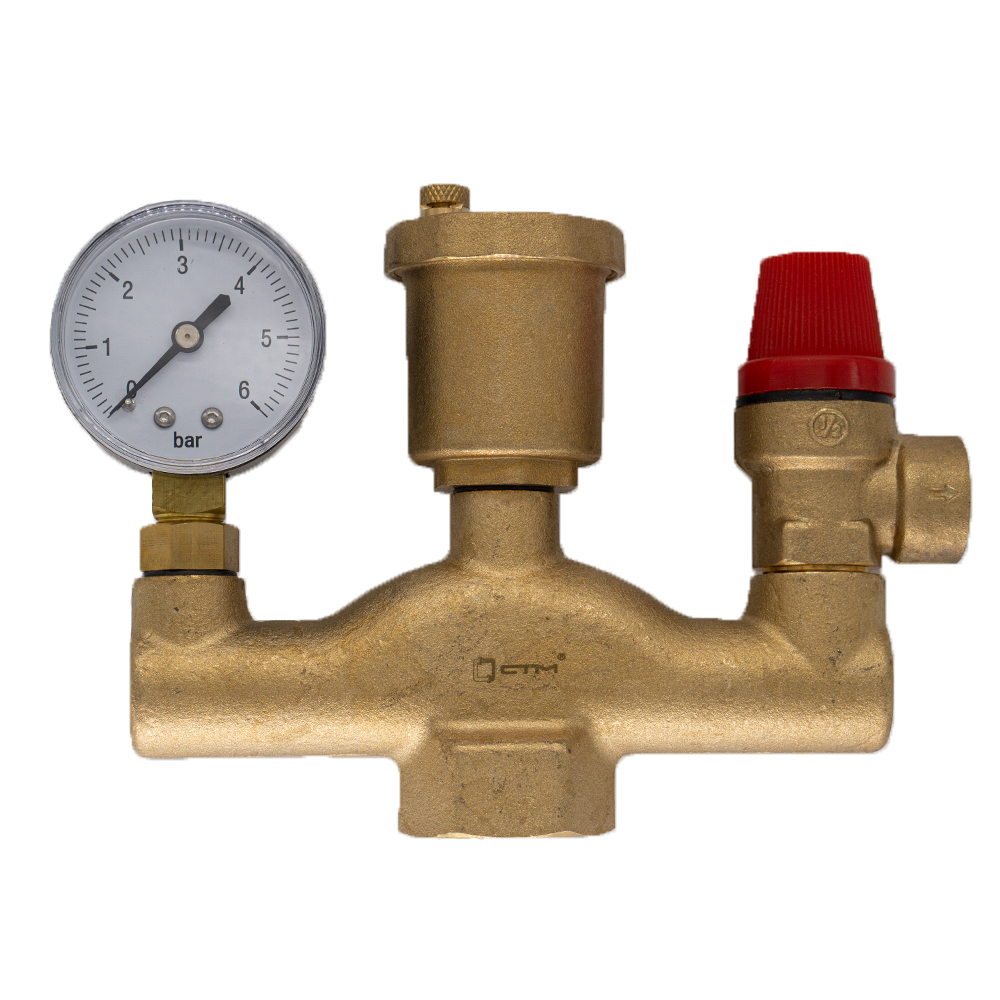  Группа безопасности котла 1" 3 бар CТМ Термо CARSG001