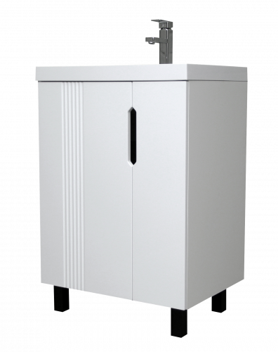  Тумба под умывальник Bazis 60 Марта без ящика DA3501T Айсберг