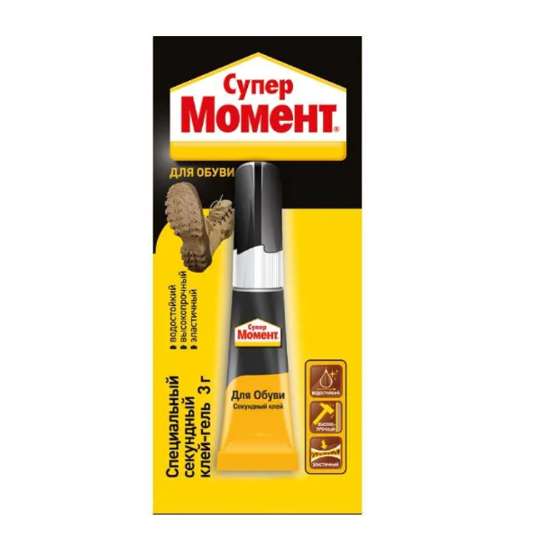  Клей для обуви Момент Супер 3г м/карта арт.1694871
