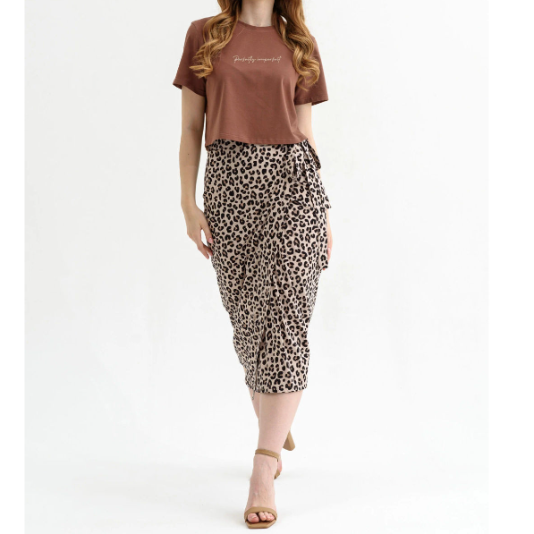  Костюм жен Энимал р.50 кофейный 2215-К