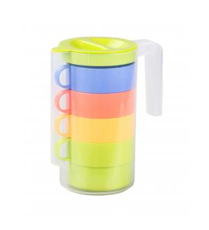  Набор Турист кувшин+4кружки М6523 (уп.15)