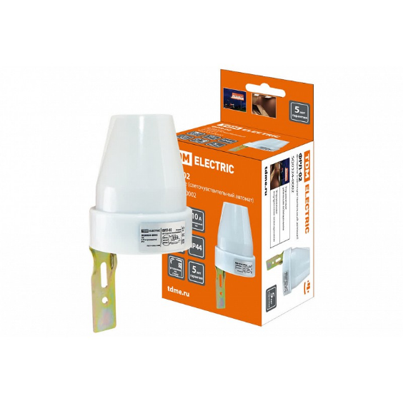  Фотореле ФРЛ-02 10А 5-50Лк  IP44 SQ0324-0002 TDM