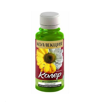  Колерная паста Коллекция 12 салатный 0,1л Ижсинтез