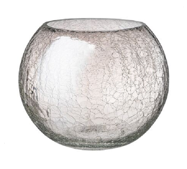  Ваза d18 21см Cracle White 380-636