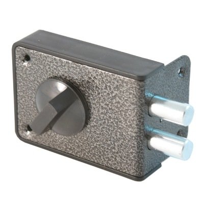  Замок накладной ЗН 1-3-1 серебро 34881 Зенит