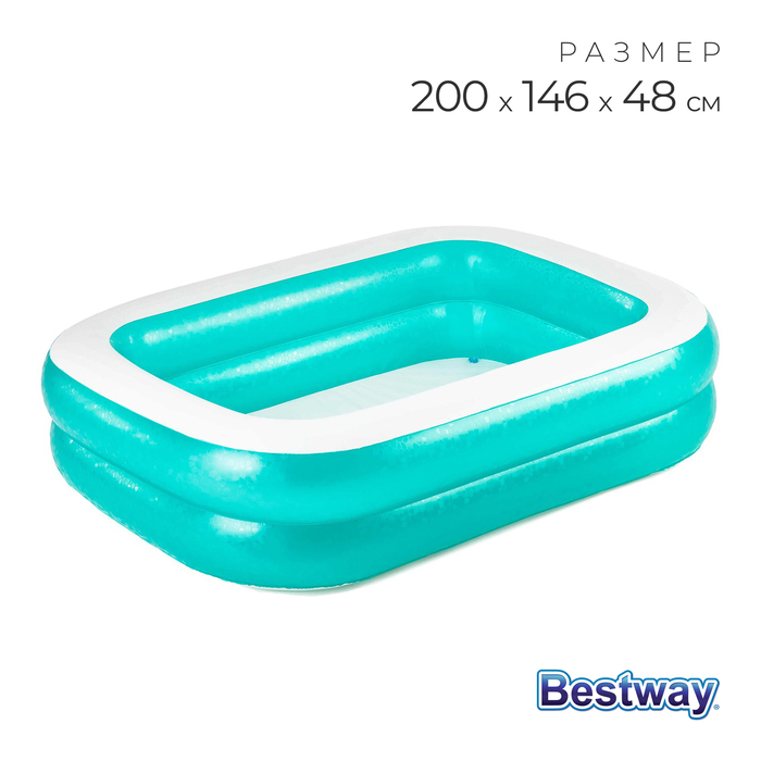  Бассейн надувной 200х146х48см Bestway 54005 107-197