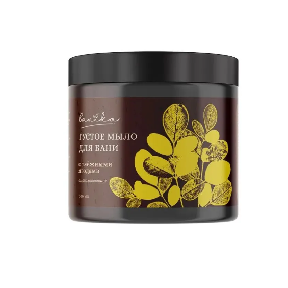 Мыло для бани 500мл с Таёжными ягодами Б62042 Banika