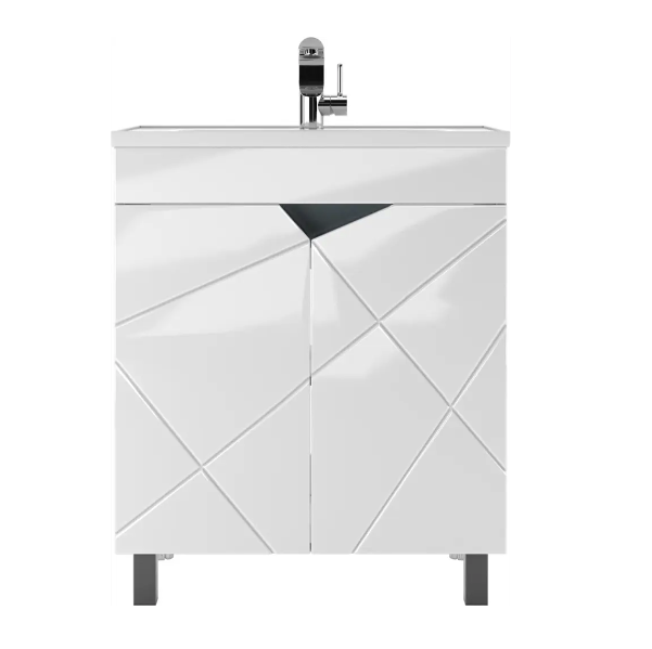  Тумба под умывальник Absolute 70 Vector без ящика DV6608T Айсберг