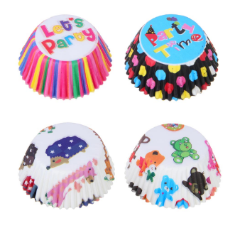  Набор форм для кап-кейков 5,5х3х7см 48шт пергамент 437-213