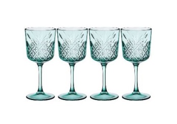  Набор фужеров 4шт 330мл для вина Timeless изумруд 484-900