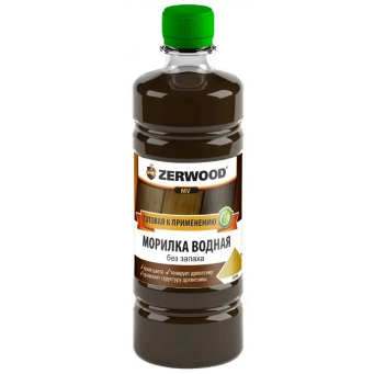  Морилка водная для дерева дуб 0,5л Zerwood MV Ижсинтез Ж