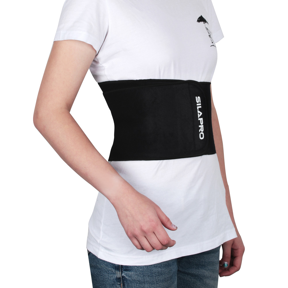  Пояс для похудения 106*16см на липучке 196-001 Silapro