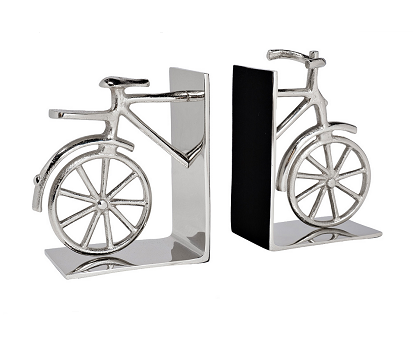  Держатель для книг Велосипед металл/хром 30х10х20см 79MAL-3288 GARDA DECOR
