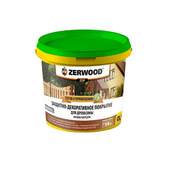  Защитно-декоративное покрытие Zerwood ZDP дуб 0,9кг Ижсинтез