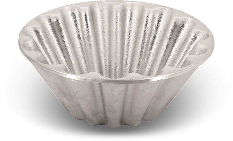  Форма для выпечки 205х108х78мм 480гр алюм гофриров. ф480