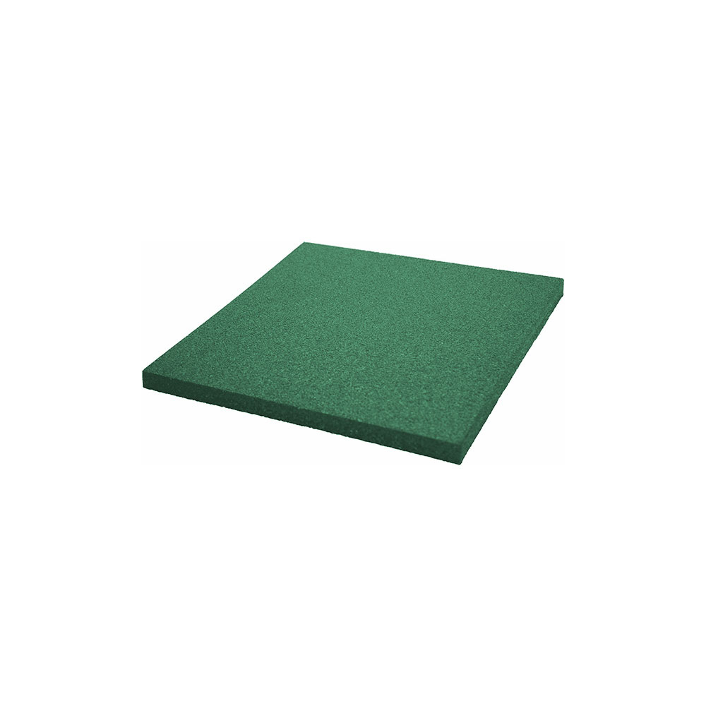  Плитка напольная резин.10*500*500 зеленая/изумруд