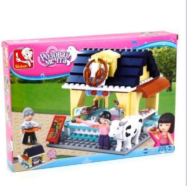  Конструктор Розовая мечта 38-0605 Кафе 225 дет 425-942