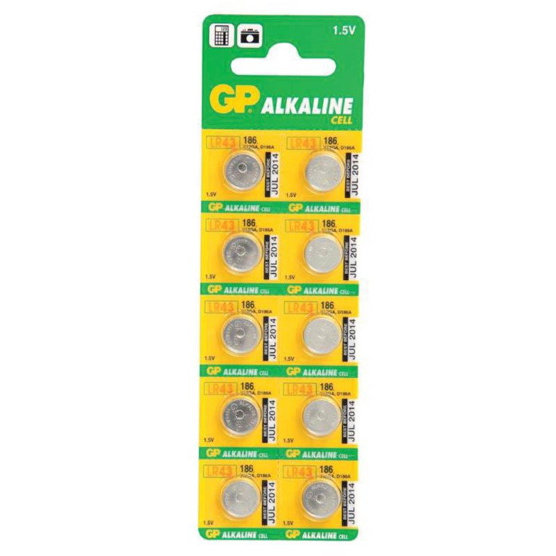  Батарейка LR43 GP 186FRA  Alkaline 02830