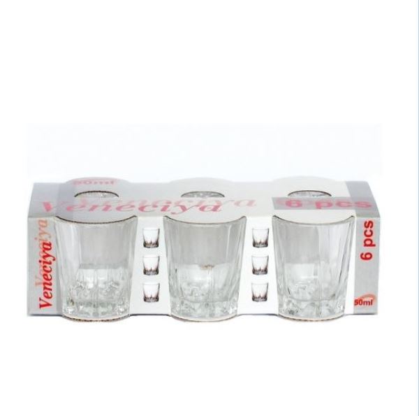  Набор стопок 6шт 50мл Венеция 03с971У