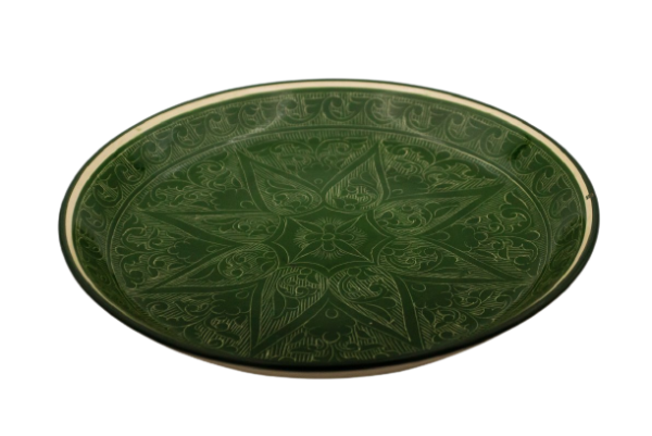  Ляган (блюдо для плова) 38см салатовый