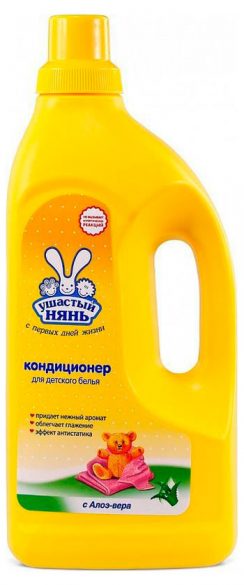  Кондиционер д/белья Ушастый нянь 1,2л Алоэ-Вера