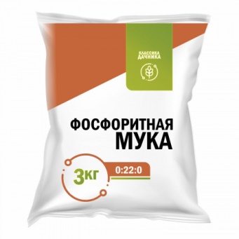  Мука фосфоритная 3кг Классика Дачника (у10) 