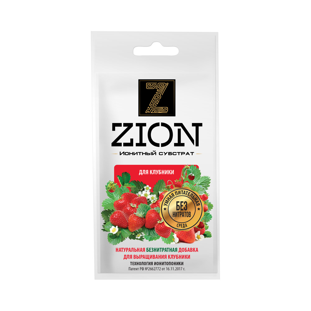  Цион для клубники 30г Ионитный субстрат саше Zion S000001