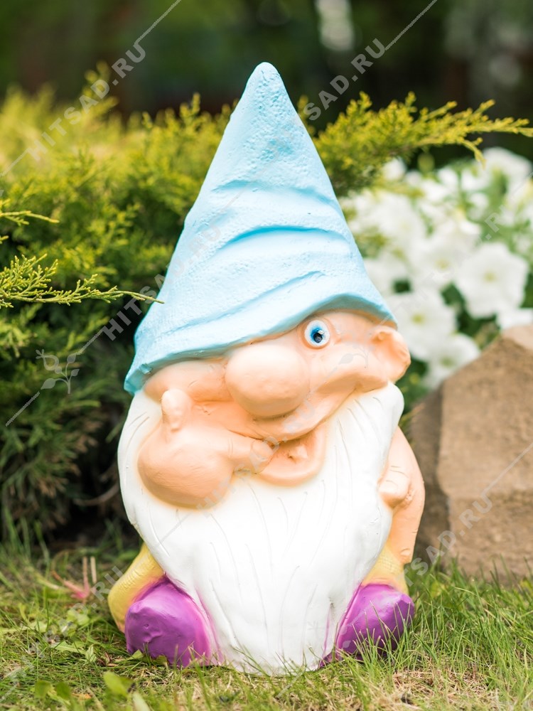  Фигура Гном простачек F08468-BL 220x220x400мм