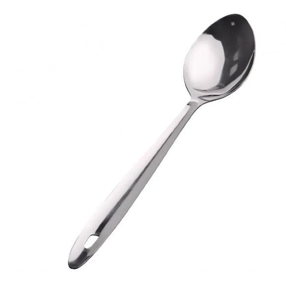  Ложка гарнирная нерж Юнона 0043