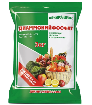  Удобрение Суперфосфат двойной (диаммонийфосфат) 3кг (10) ПАБ