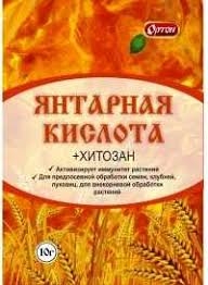  Стимулятор роста Янтарная кислота 10г 01-088 (100) Ортон