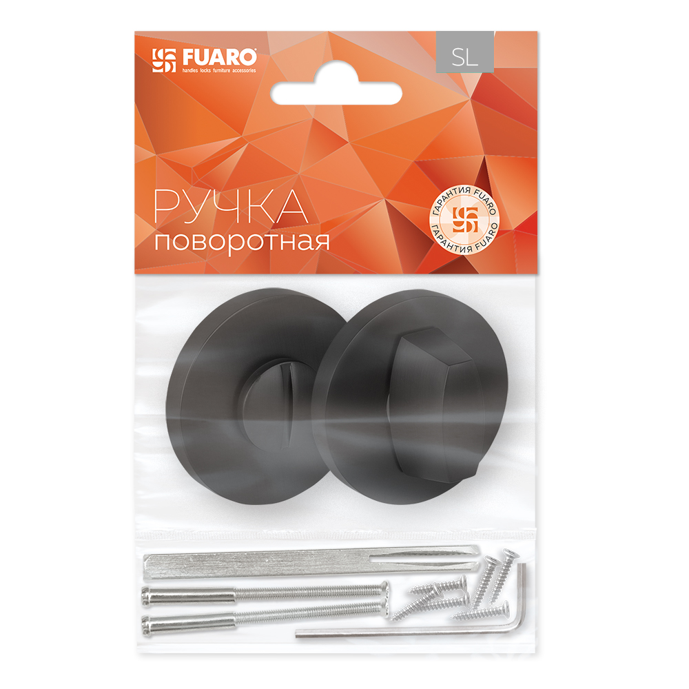  Завертка круглая черн BK6.R/SLR52 |BL-24 46863 Fuaro
