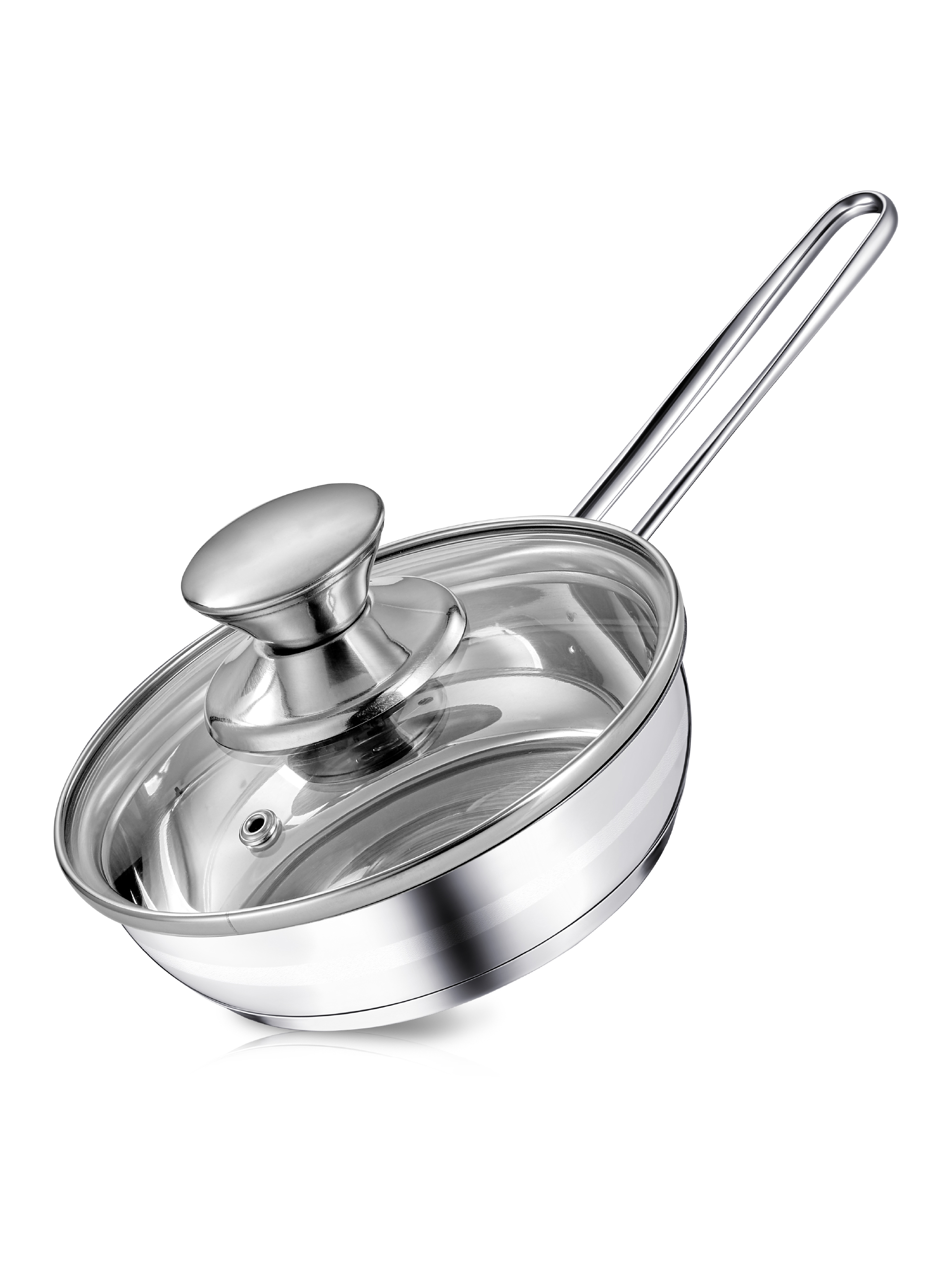  Сковорода 14х4см Linea BIMBO vitro со стек.кр. 93-BIMv-12