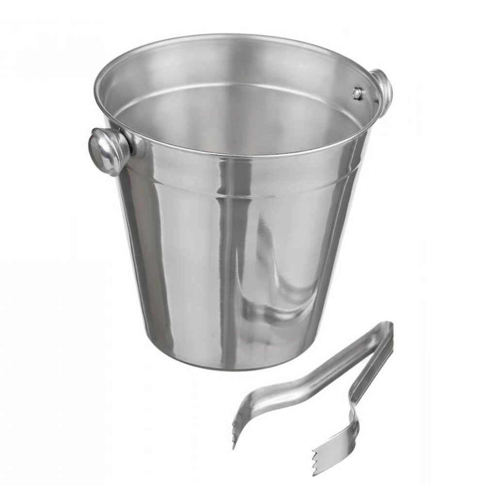 Ведро для льда 1,5л+щипцы нерж. 0087
