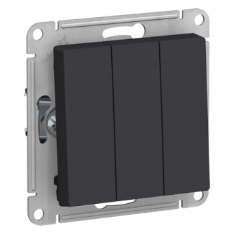  Выключатель 3СП карбон  AtlasDesign ATN001031 Schneider 1240535