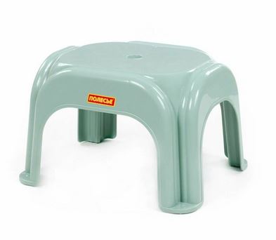  Табурет пластиковый детский N1 315х262х195мм бледно-олив