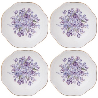  Набор розеток 4шт 10см Lilac 760-810 Lefard
