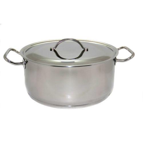  Кастрюля нерж. 12л 1С2361-01741 цельнотянутая