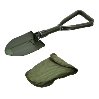  Лопатка штыковая автомобильная Boyscout метал складн в чехле 61045