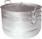  Мантоварка-казан алюм. 13л 2 сетки 181325 49689