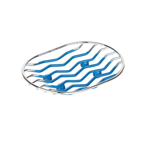  Мыльница Сетка хром ПВХ AE-735AJS Аквалиния