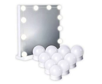  Светильник св/д д/зеркал 5Вт 10Led 40ml ML-L10 3К-6К USB бел. Jazzway 5035614