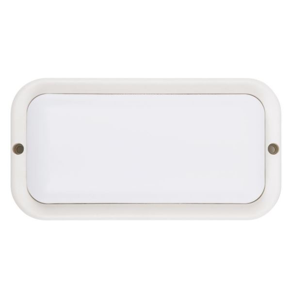  Светильник светодиодный влагозащ 12Вт 4000К IP65 Прямоугольник Белый ULW-Q228 Volpe