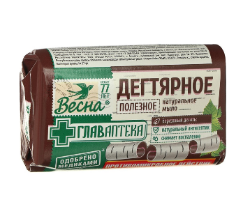  Мыло 90г Дегтярное Весна 6260