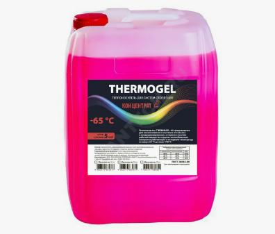  Теплоноситель Thermogel (этиленгликоль) 20кг -65° красный