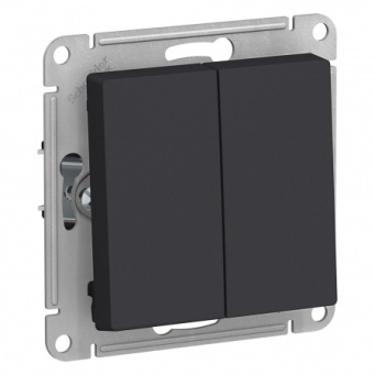  Выключатель 2СП карбон AtlasDesign ATN001051 Schneider 1240547