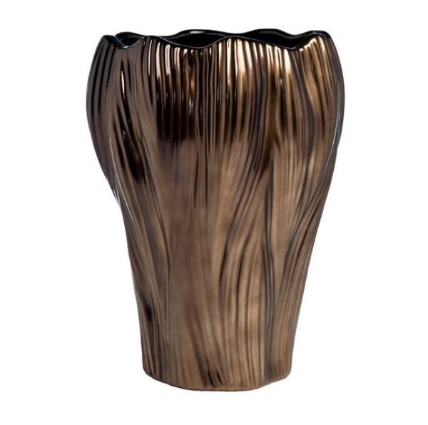  Ваза керамическая золотая d20*25см 18Н-22300 Garda Decor